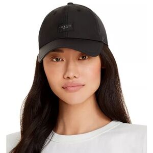 Rag & Bone Addison Baseball Cap in Black